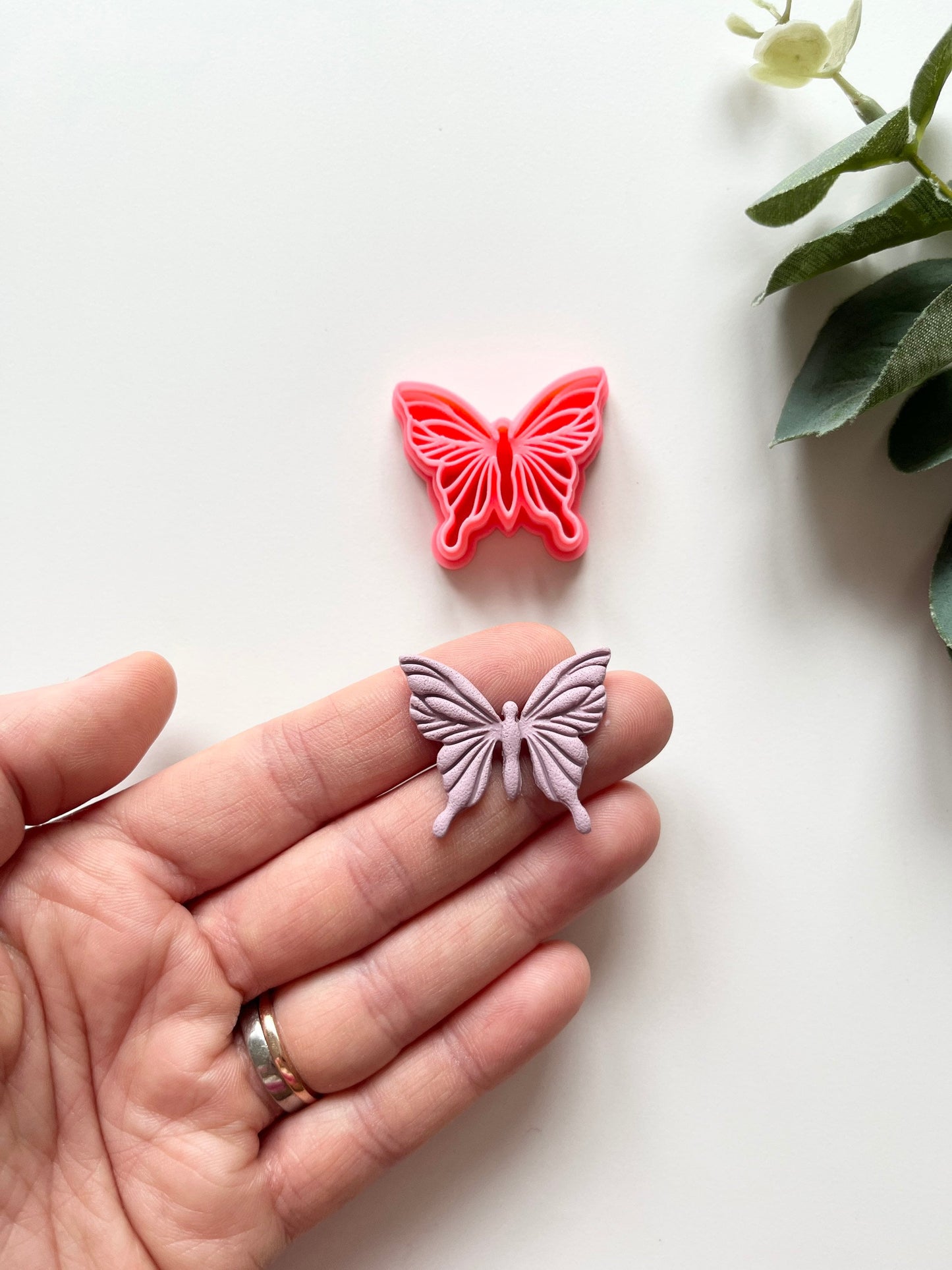 Papillon en relief