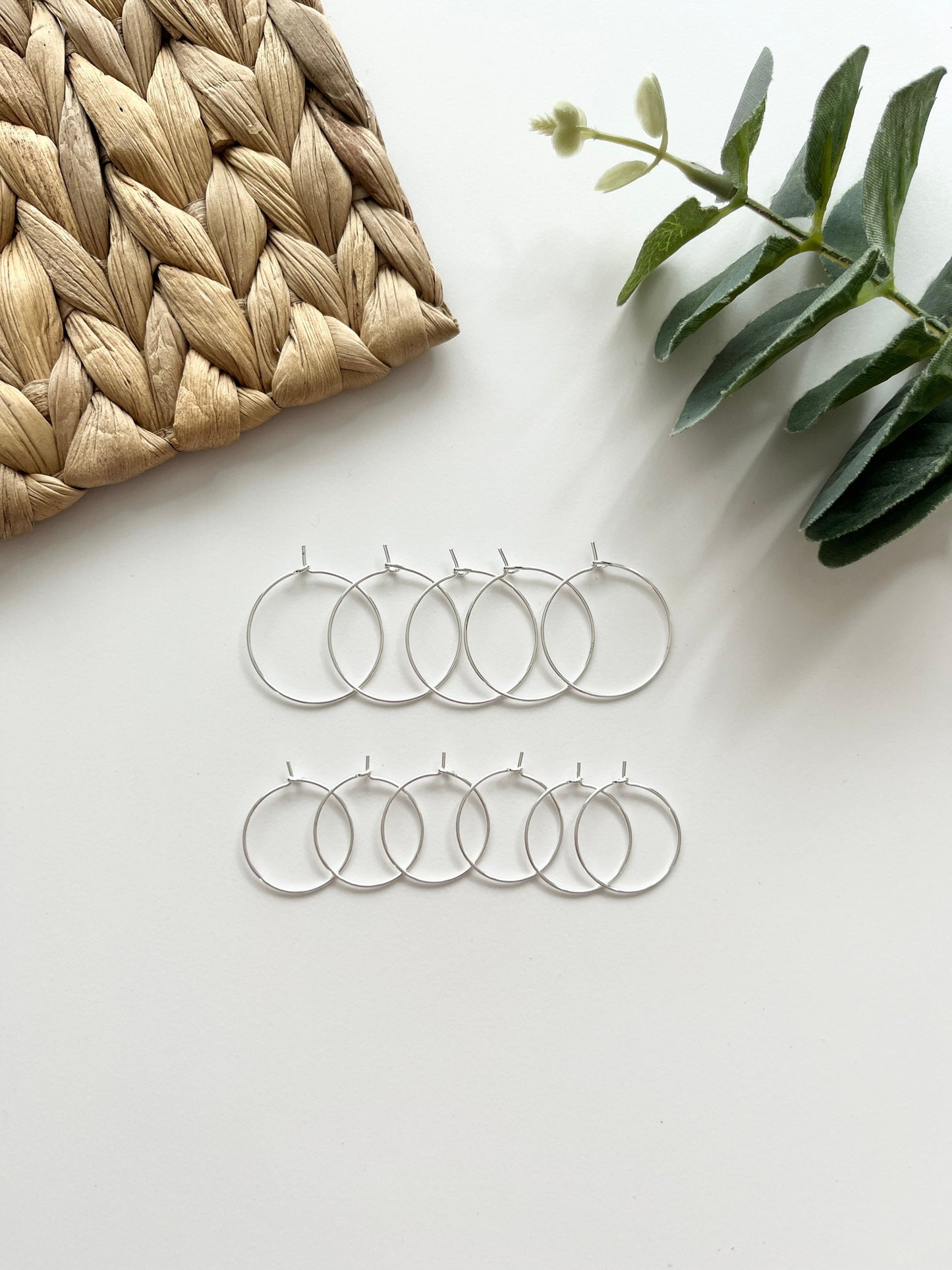 Silver Earring Hoops