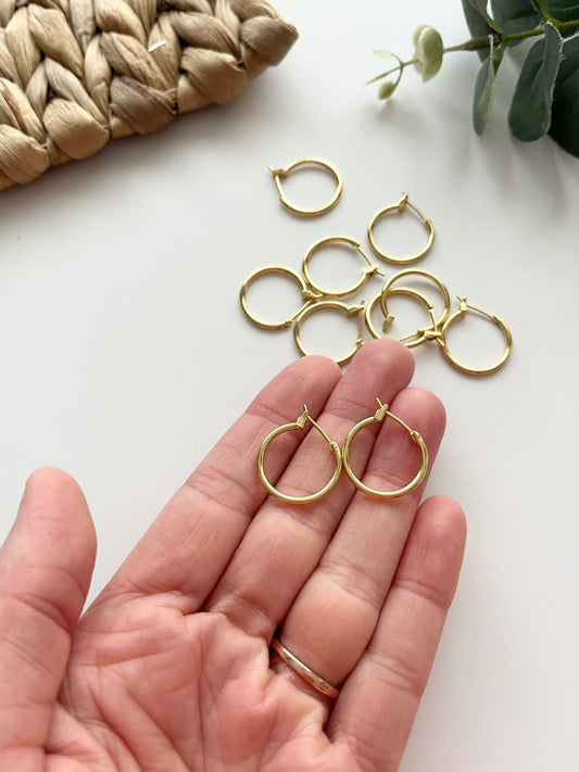 Earring Hoops 18mm