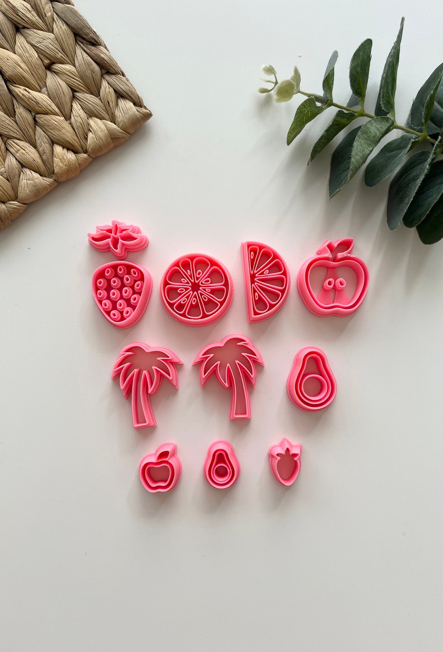 Lot de fruits d'été