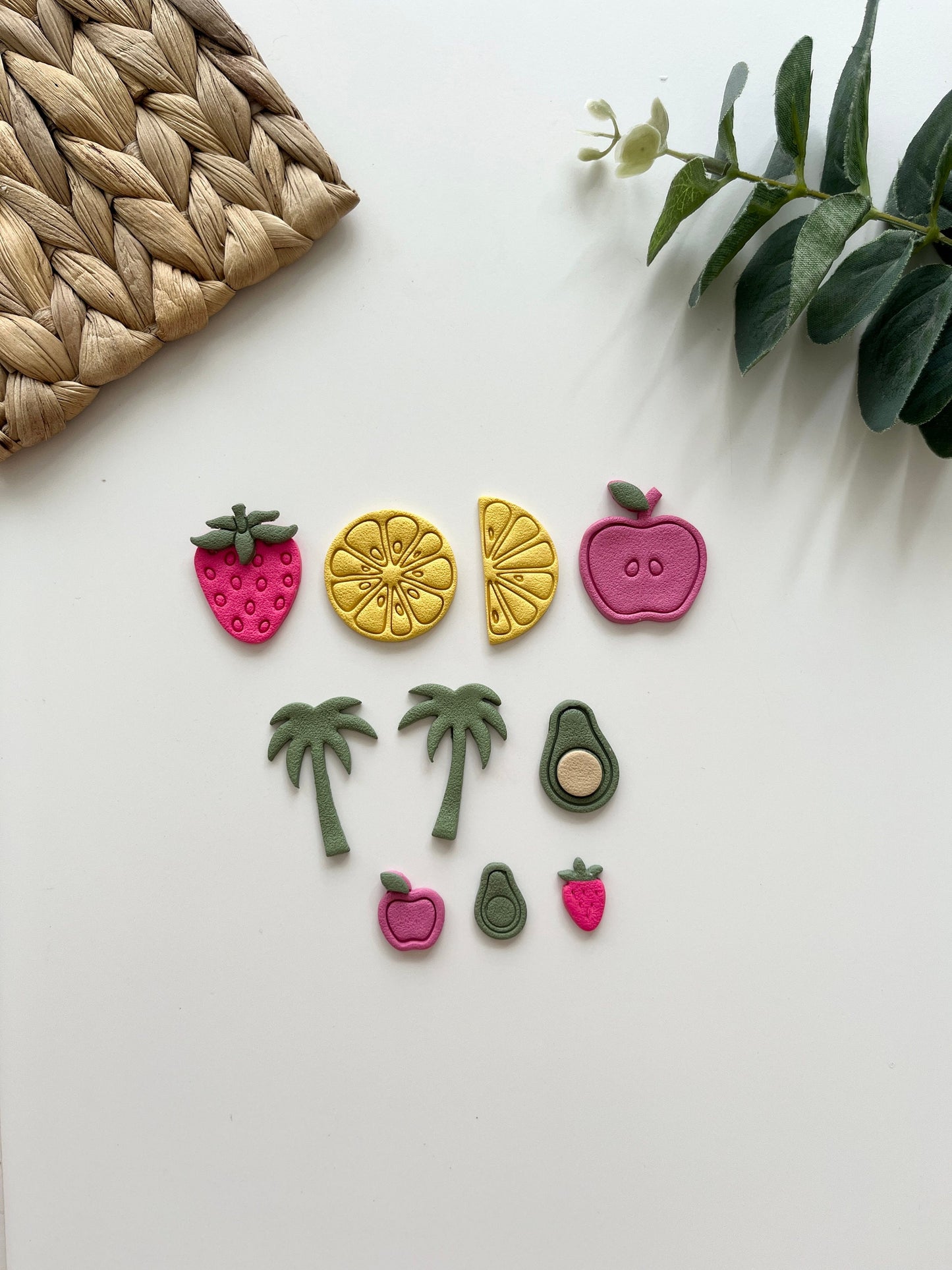 Lot de fruits d'été