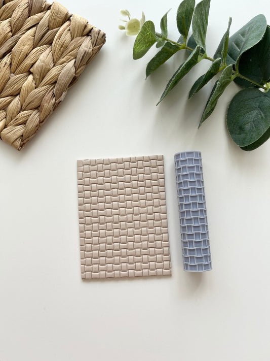 Woven Basket Texture Roller