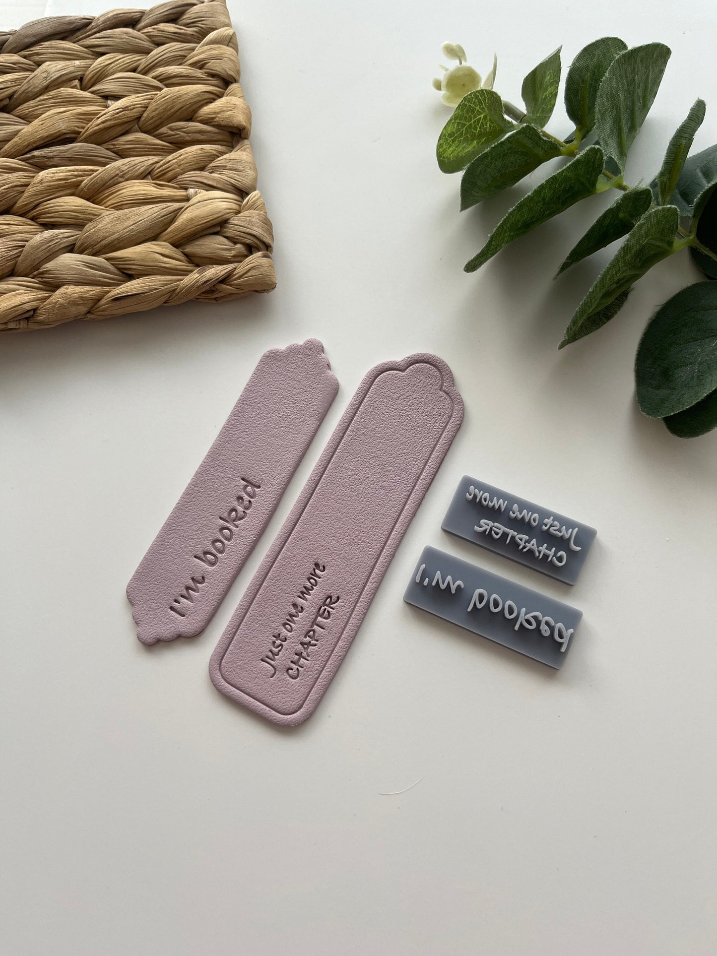 Bookmark Text Stamps