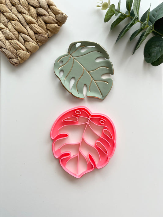 Plat à bijoux Monstera