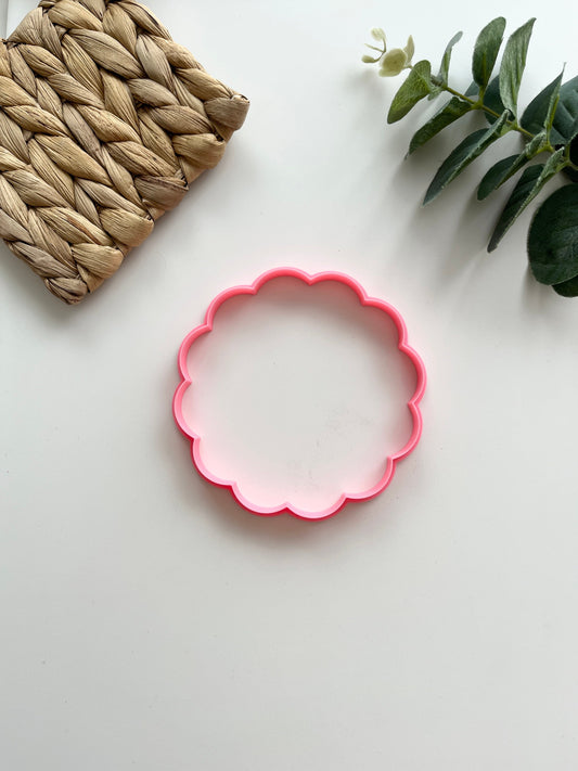 Plat de bijoux de fleur de pétoncle