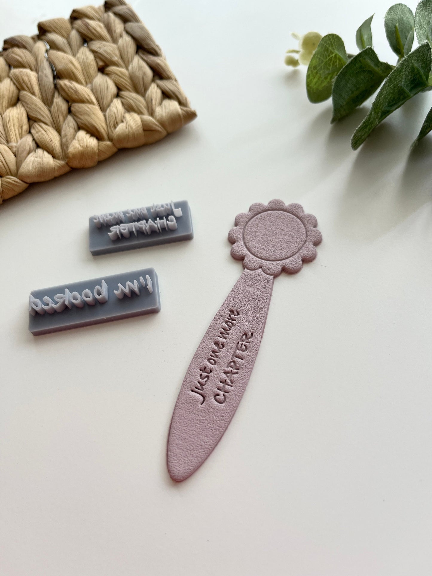 Bookmark Text Stamps