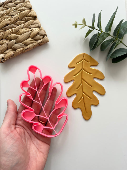 Plat à bijoux en feuille de chêne