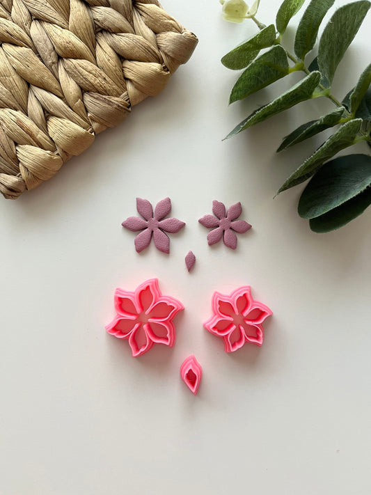 3D Flower Builder Set Cutters