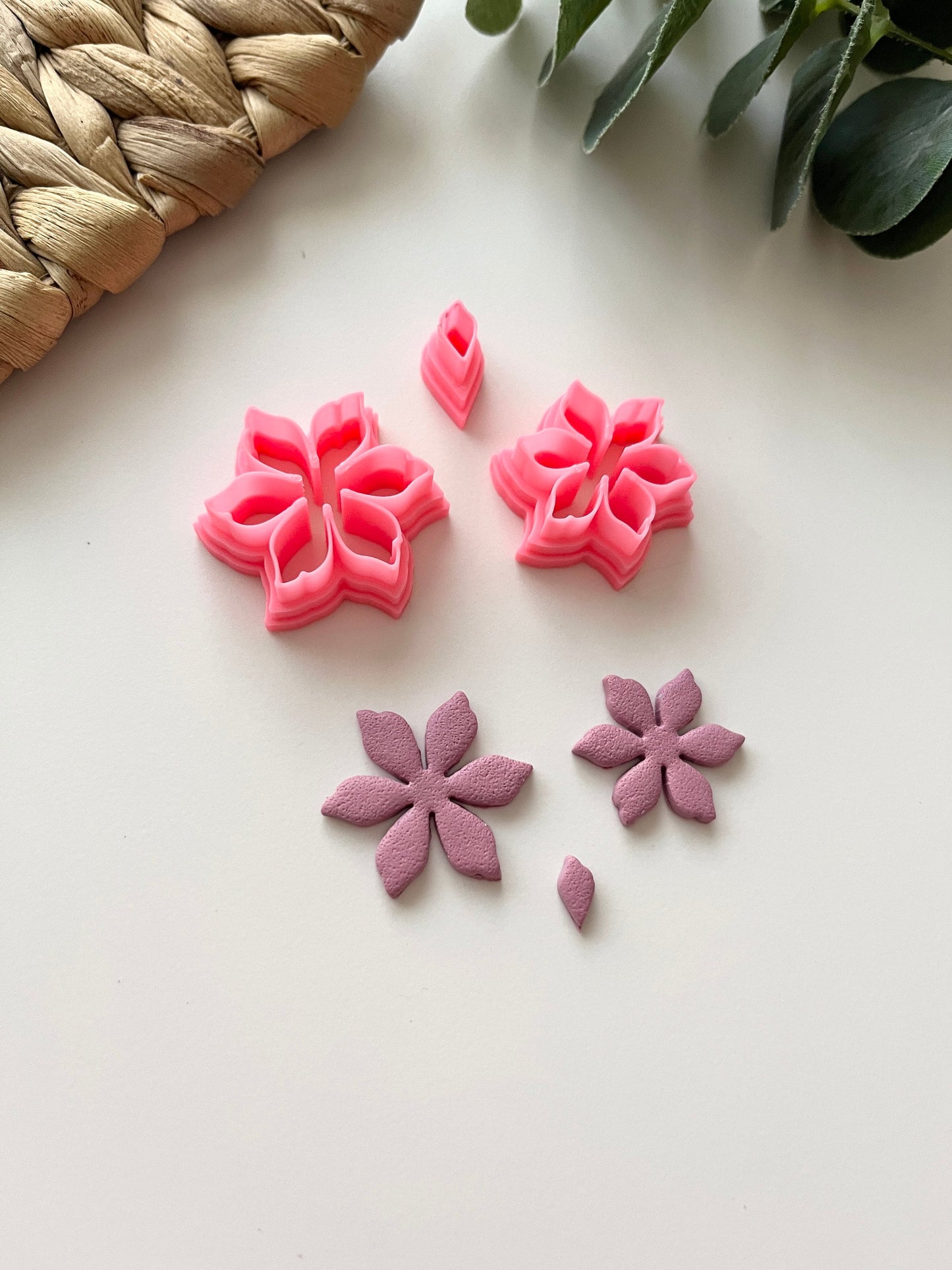Ensemble de coupe-fleurs 3D