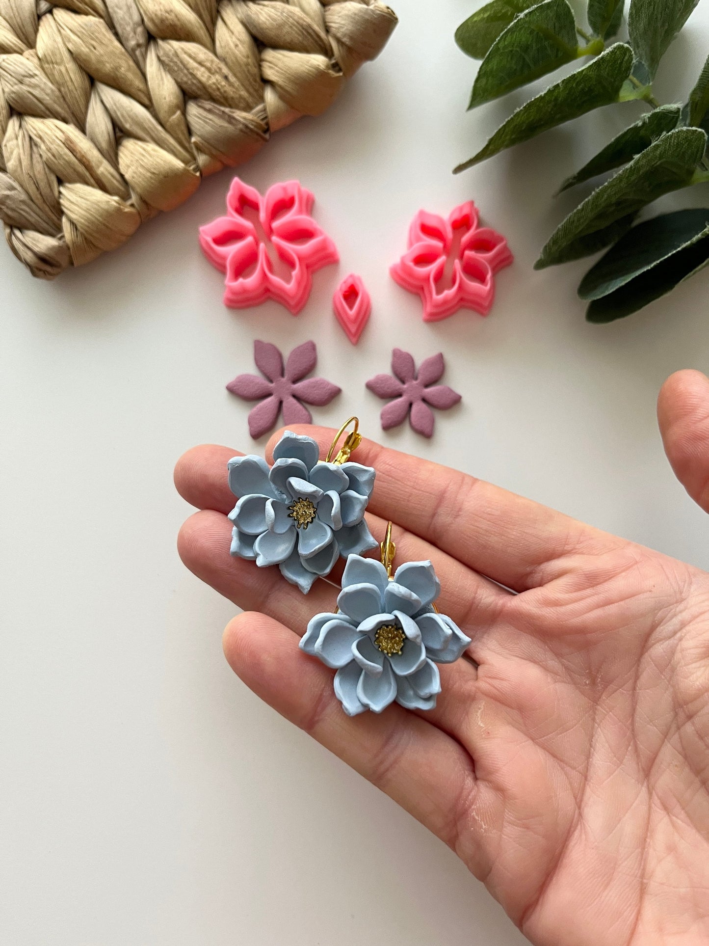 3D Flower Builder Set Cutters