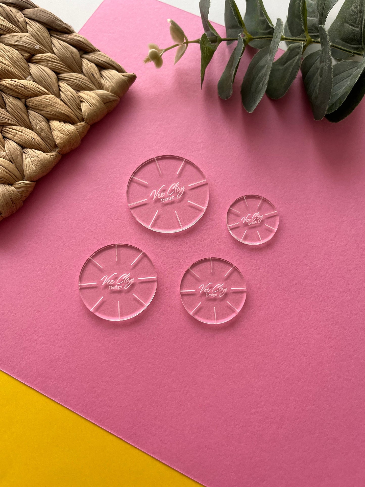 Guides de cerceaux / Coupe-argile polymère + Outils / Fabrication de boucles d’oreilles