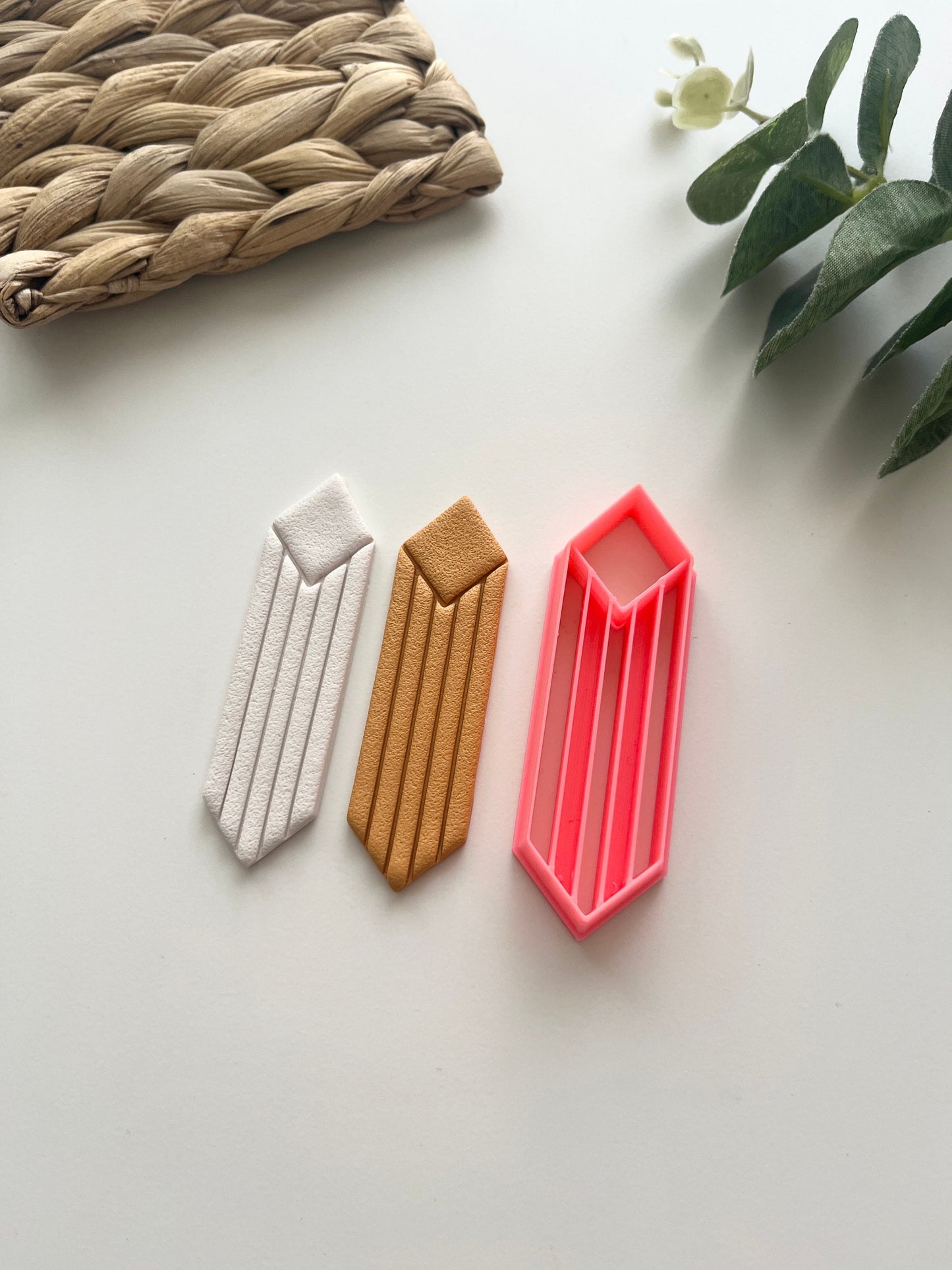 Diamant long en relief