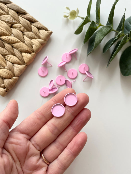 Pink Earring Base