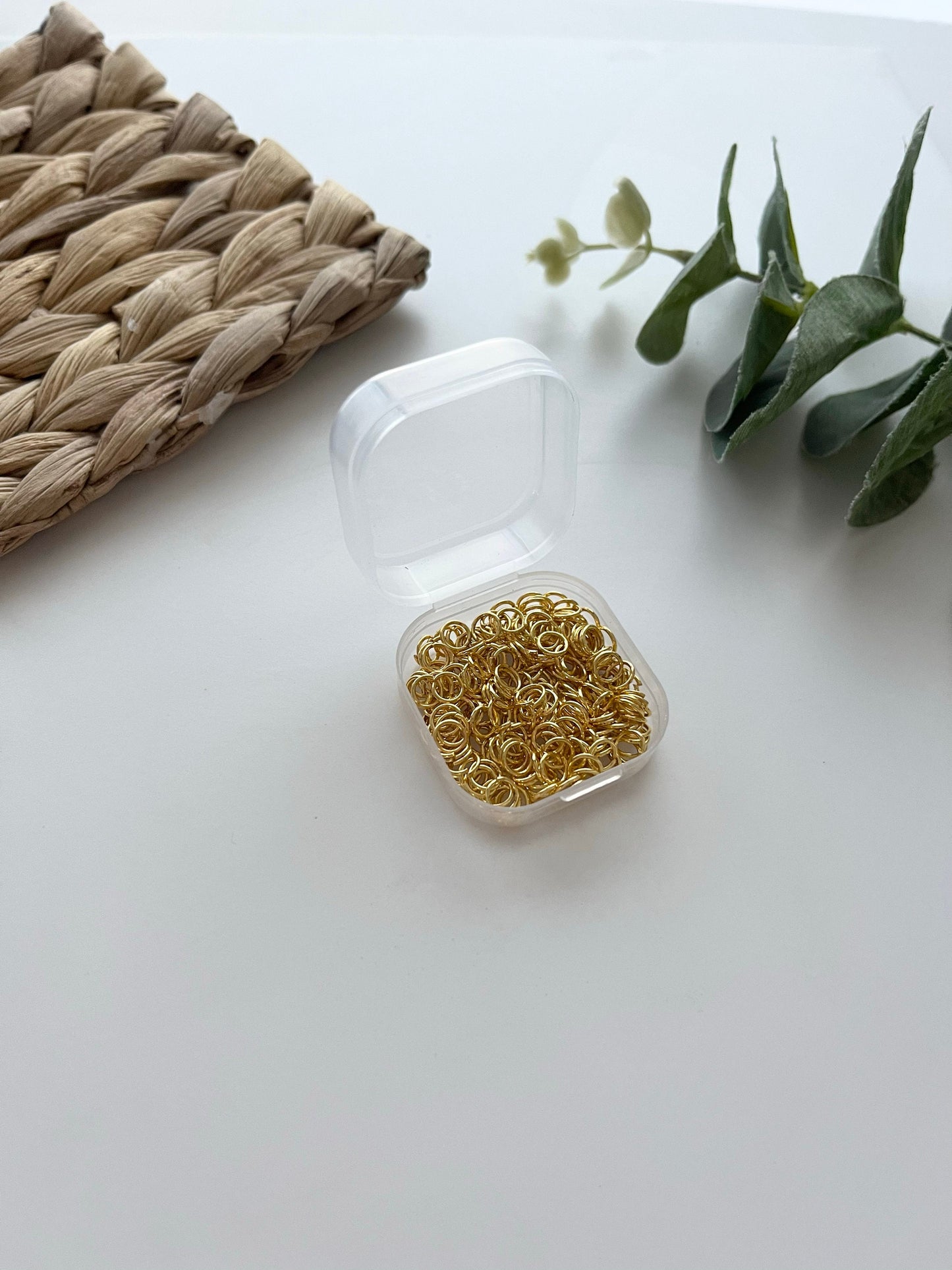 Gold Jump Rings 3 Sizes