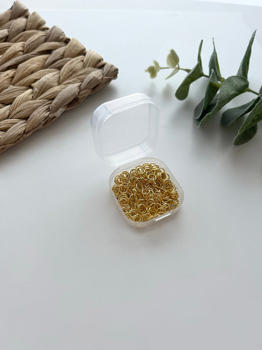 Gold Jump Rings 3 Sizes