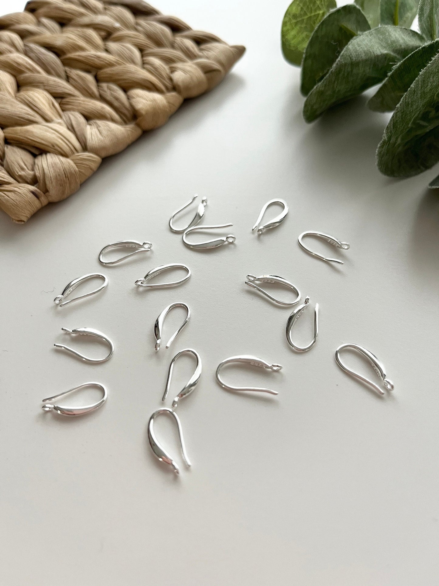 Sterling Silver 925 Earring Hooks