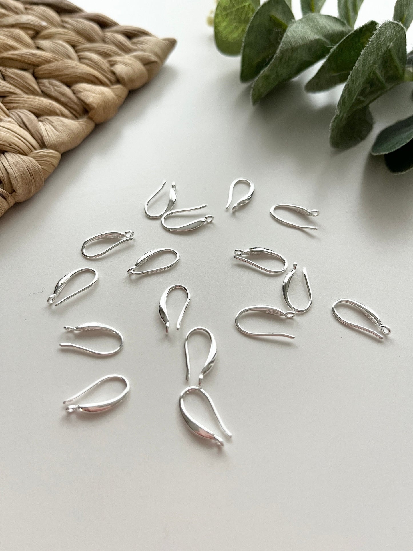 Sterling Silver 925 Earring Hooks